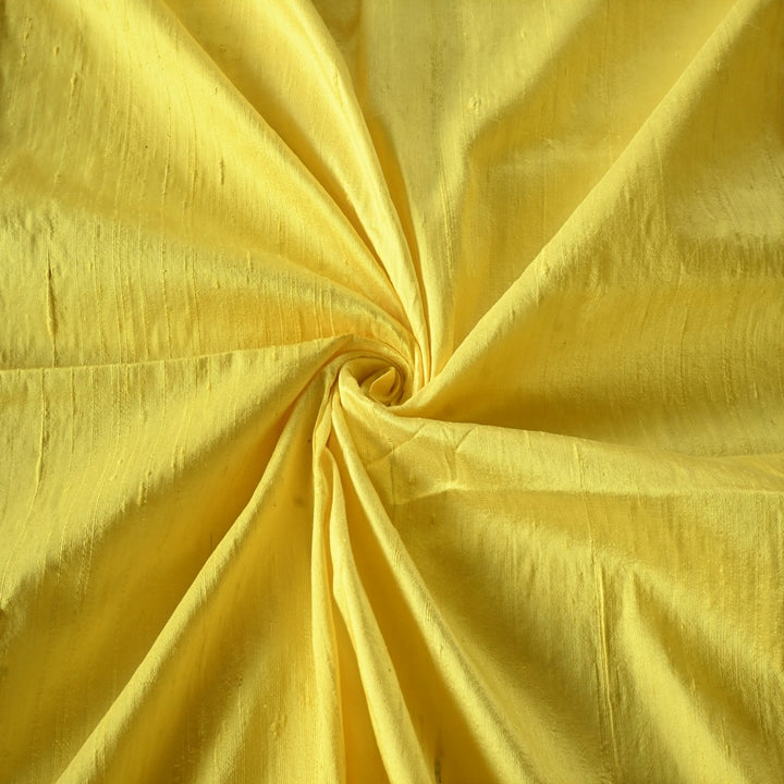 Goldenrod Colour 100gm Pure Raw Silk Fabrics