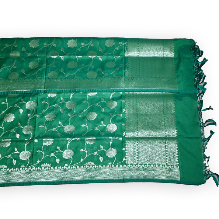 Premium Banarasi Zari Dupatta|Traditional Woven Ethnic Elegance