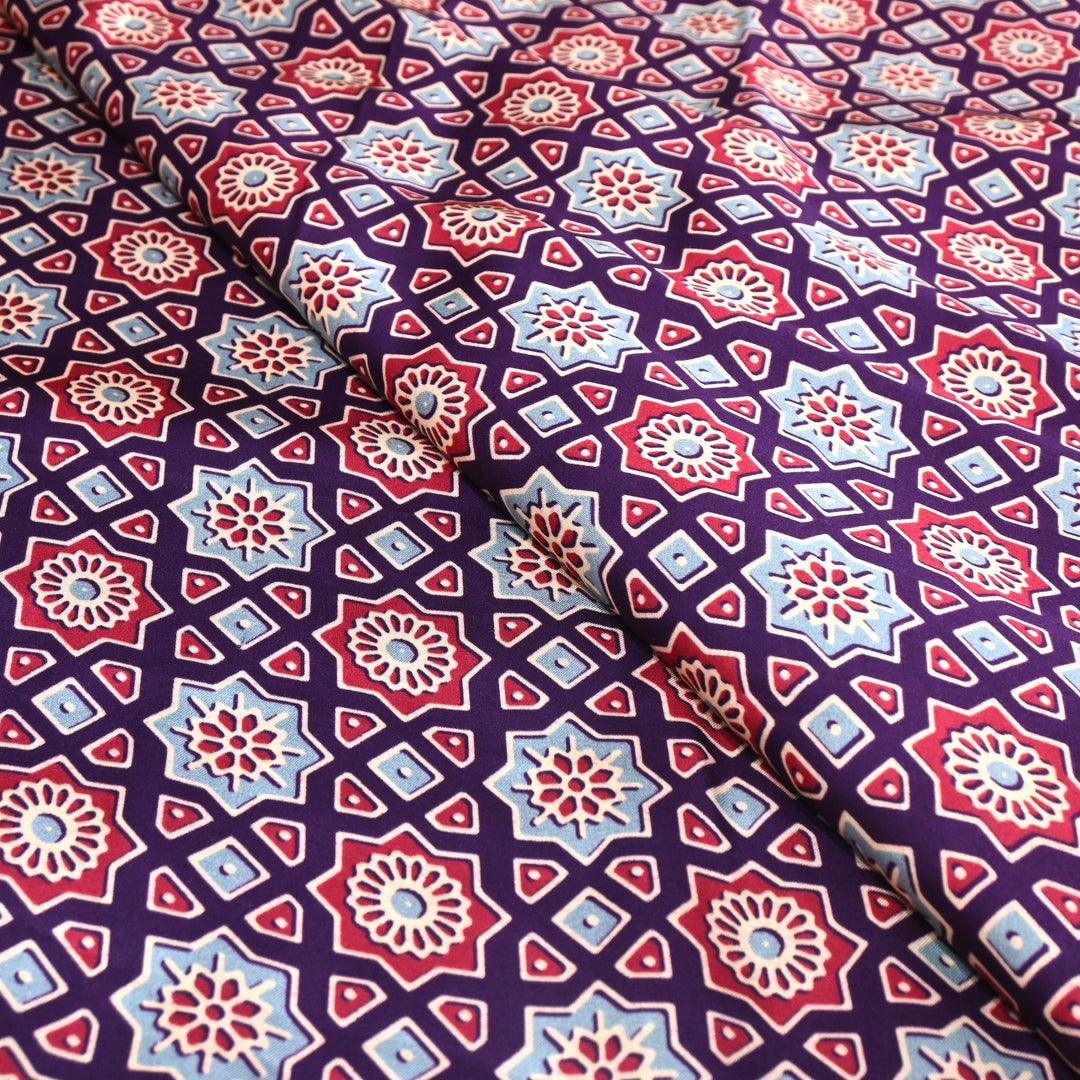 Modal Satin Digital Print Fabric