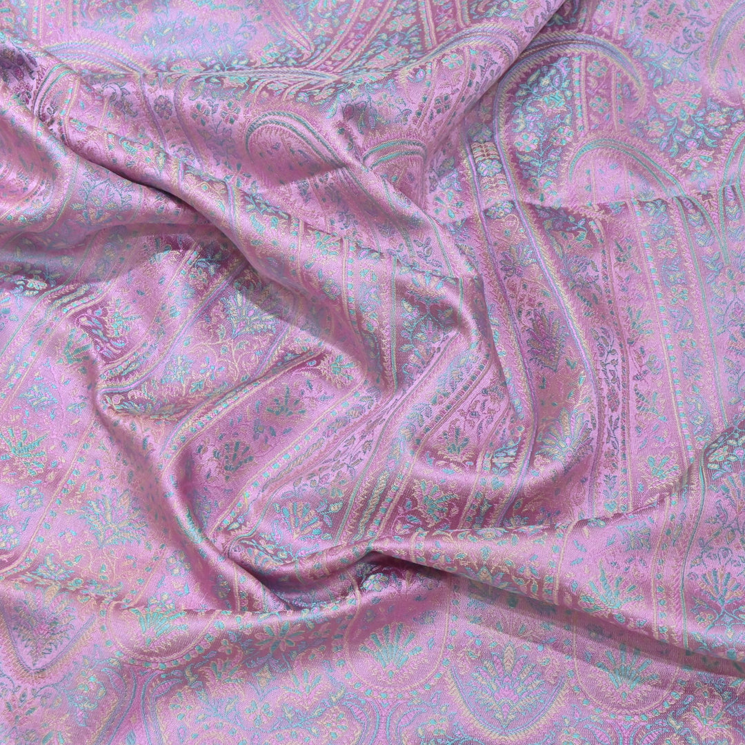 Pure Katan Silk Brocade Fabrics