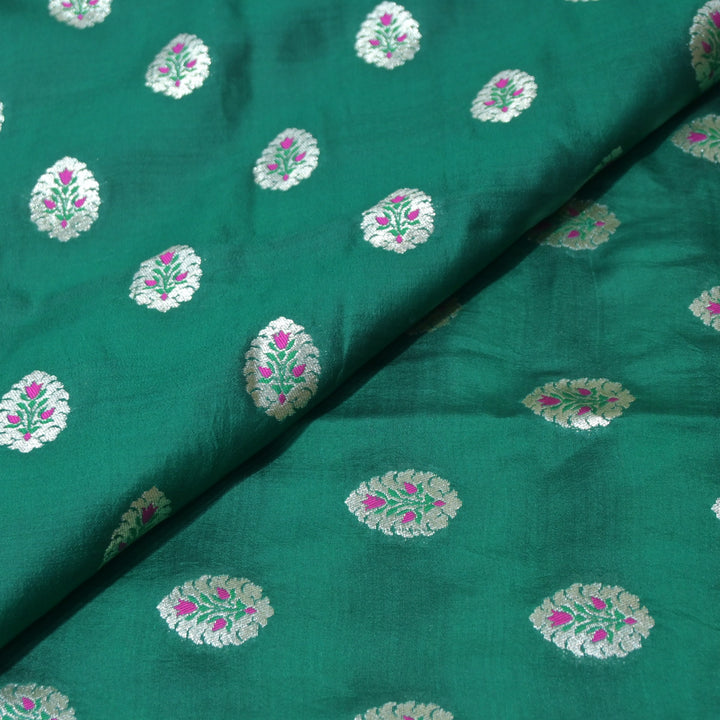Pure Chiniya Silk Banarasi Brocade Fabric