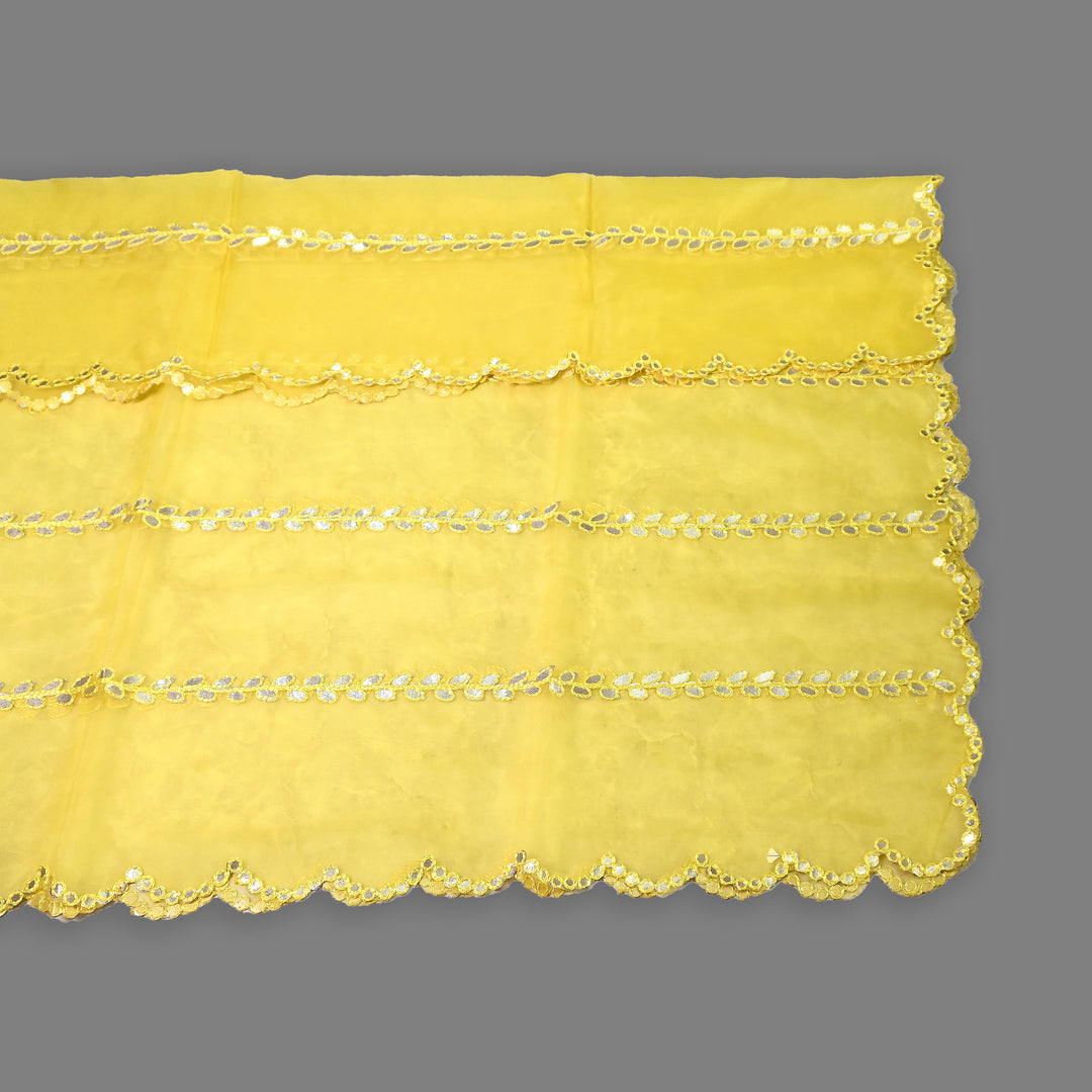 Organza Gota Patti Work Dupatta – Elegant Ethnic Dupatta for Women