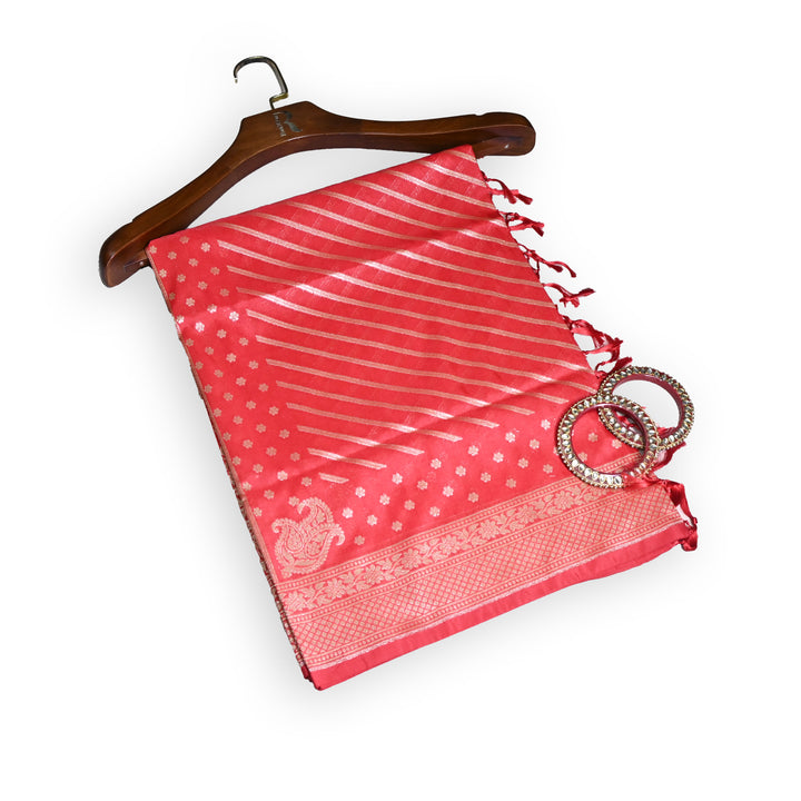 Premium Banarasi Zari Dupatta|Traditional Woven Ethnic Elegance