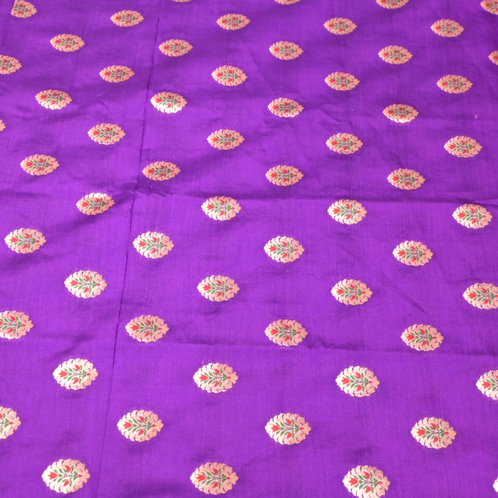 Pure Chiniya Silk Banarasi Brocade Fabric