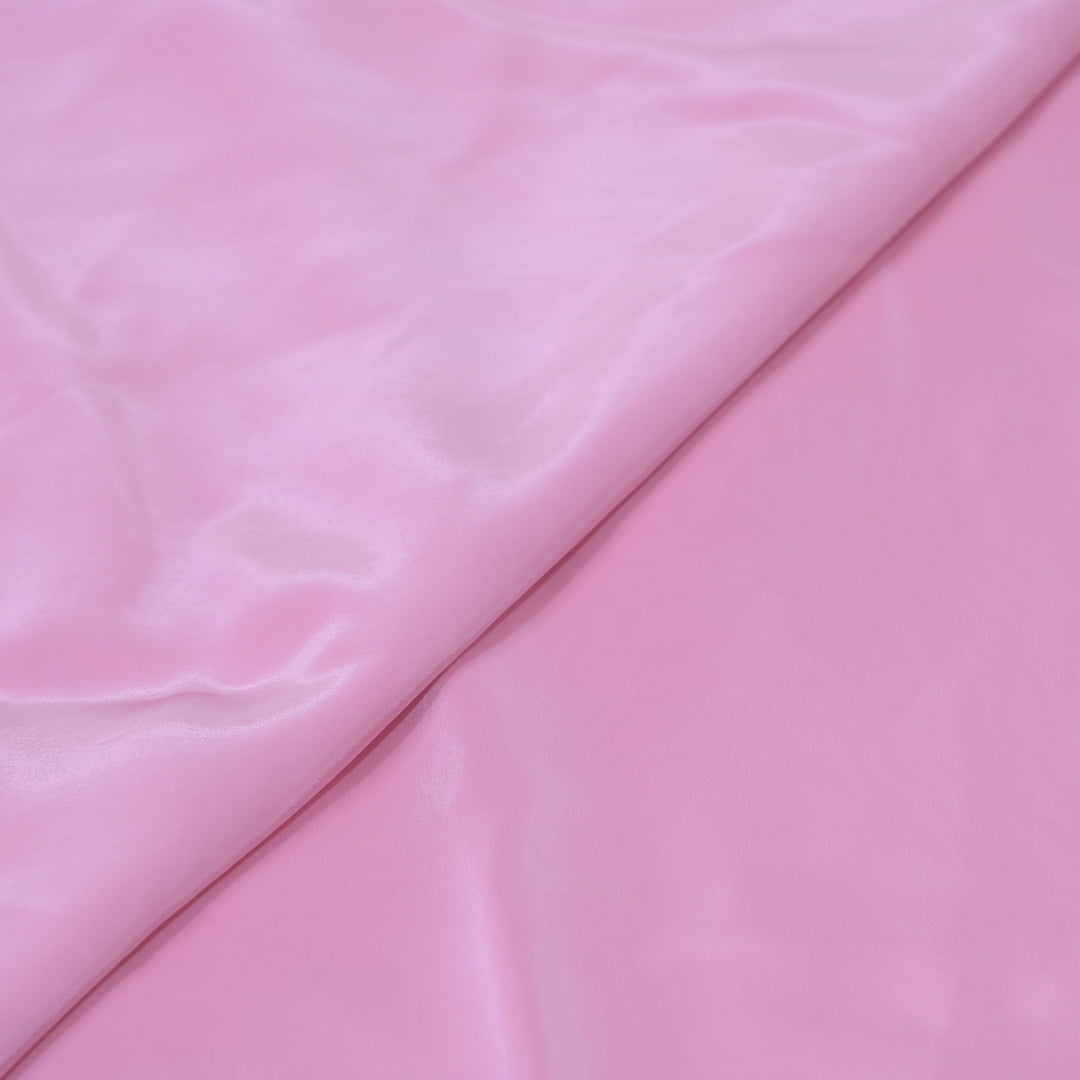 Baby Pink Shisha Crepe Fabrics