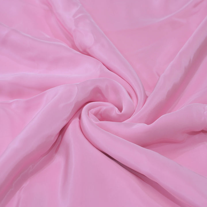 Baby Pink Shisha Crepe Fabrics