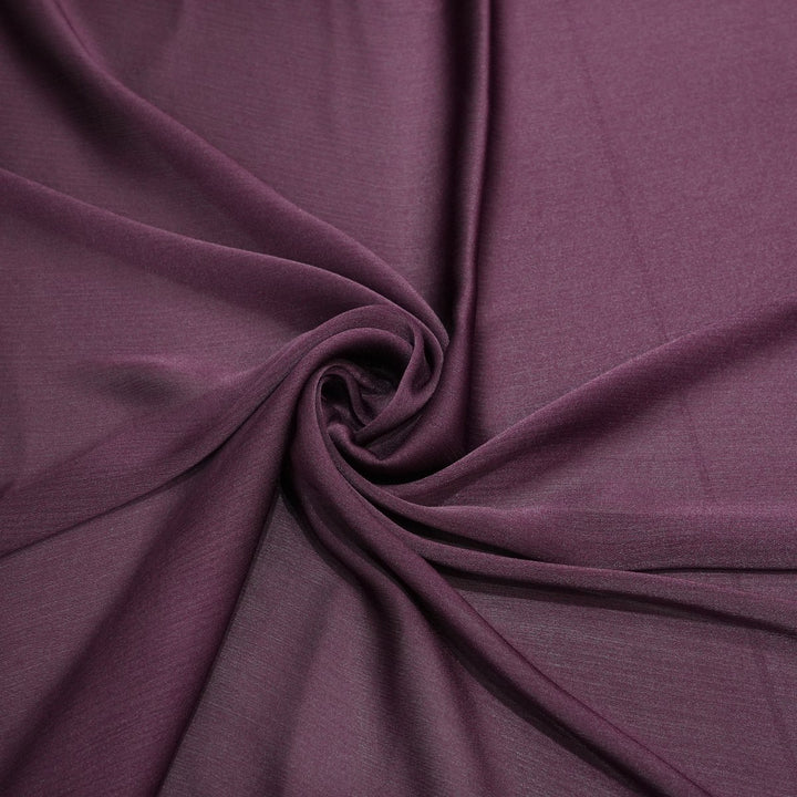 Dark Byzantium Colour Cotton Voil Fabrics