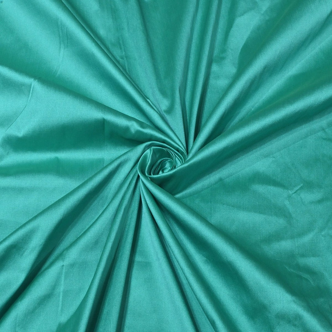 Light Sea Green Colour Taffeta Silk Fabrics