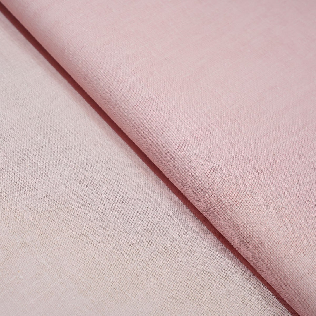 Cavern Pink Colour Cotton Voil Fabrics