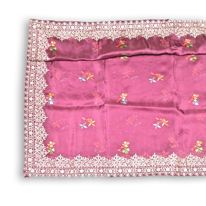 Pure Chiniya Silk Banarasi Zari Work Unstitched Suits Set