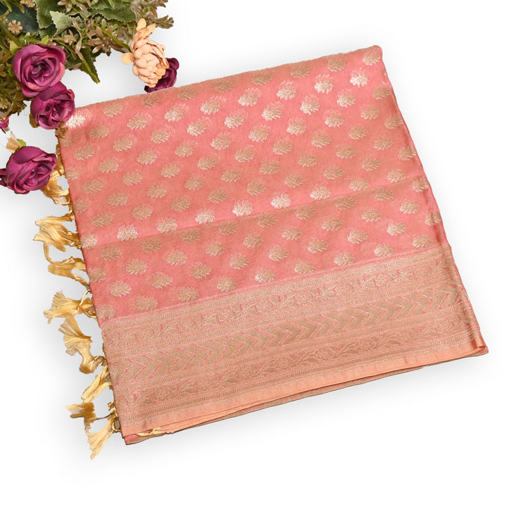 Premium Banarasi Zari Dupatta|Traditional Woven Ethnic Elegance