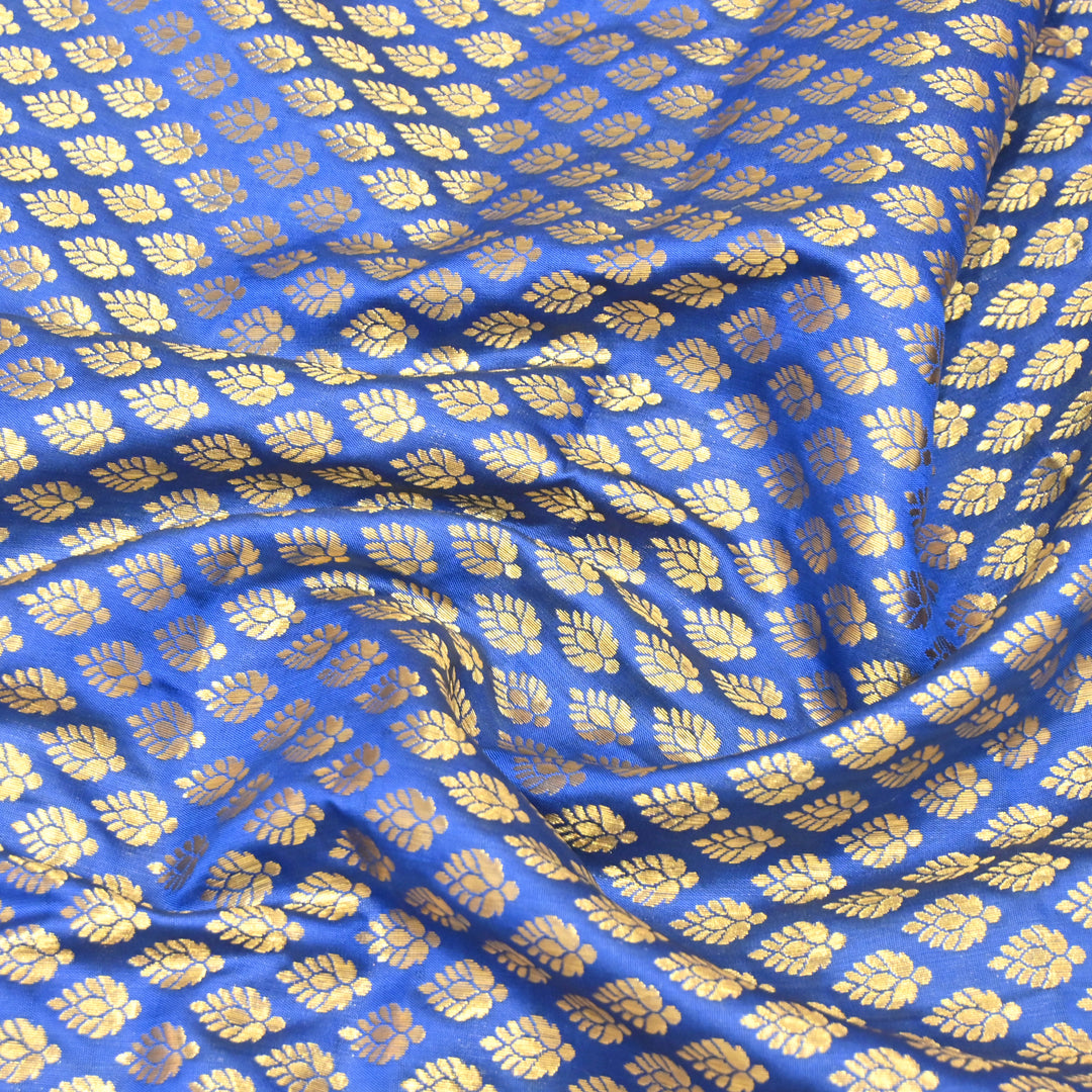 Semi Zari Brocade Fabrics