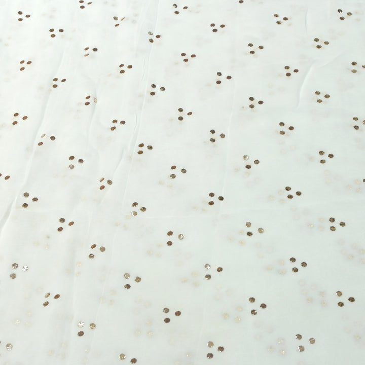 Viscose Georgette Hand Work Mukaish Fabrics