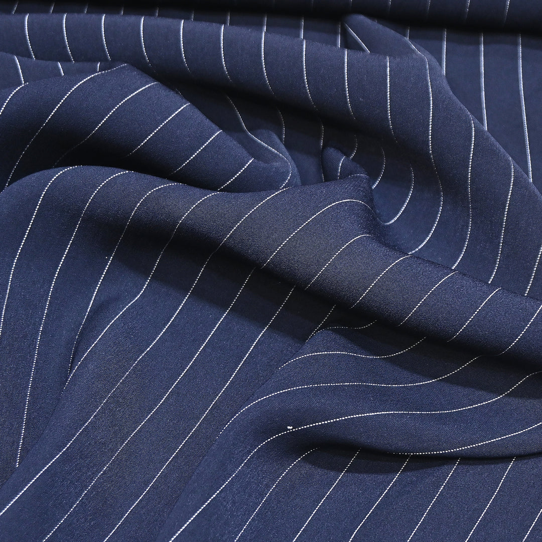 Navy Blue Color Imported Japanese Suiting Fabric – Designer Suiting for Men AT0075-4