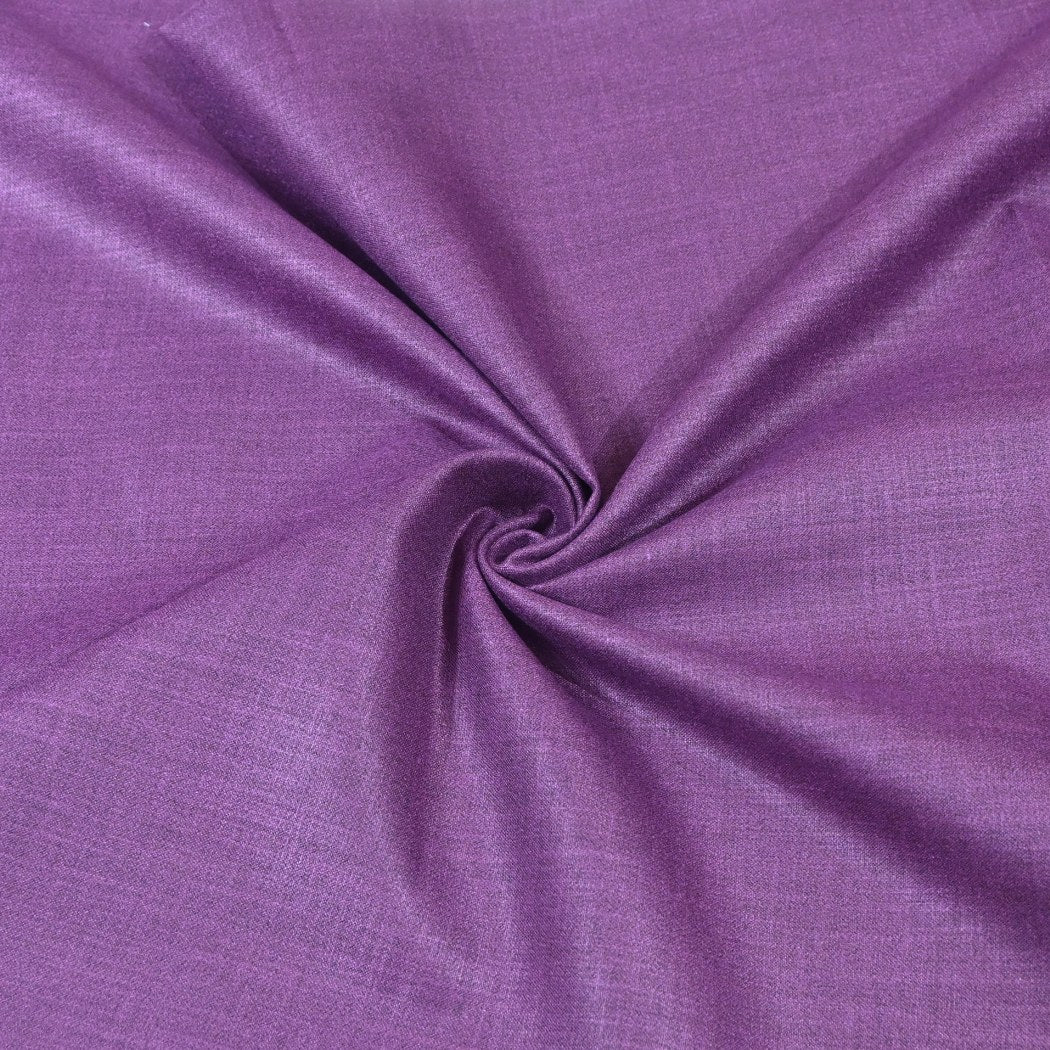 Dark Lavender Color Matka Cotton Fabrics