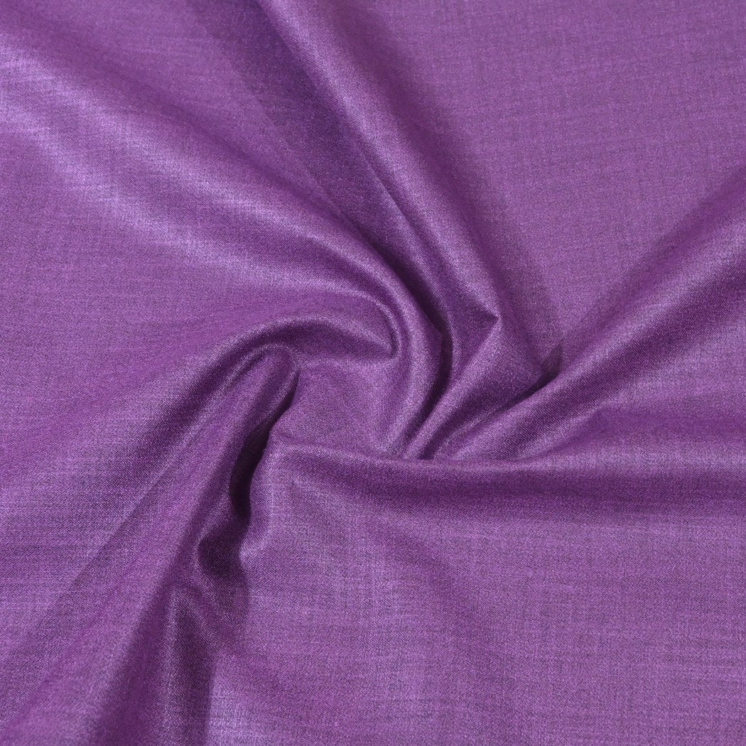 Dark Lavender Color Matka Cotton Fabrics