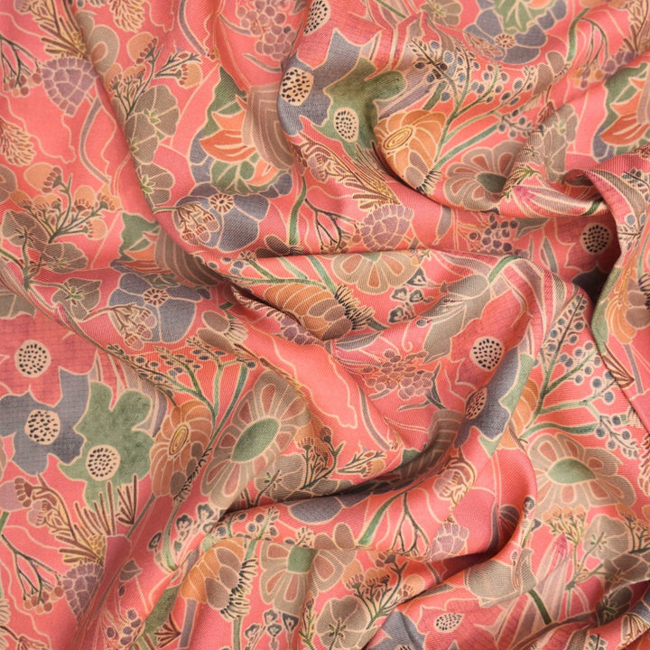 Pashmina Digital Print Fabrics-31T5M