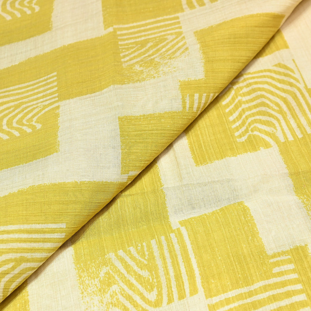 Multi Color Crush Muslin Digital Print Fabric – Soft Designer Muslin Print Fabric- COO145-8