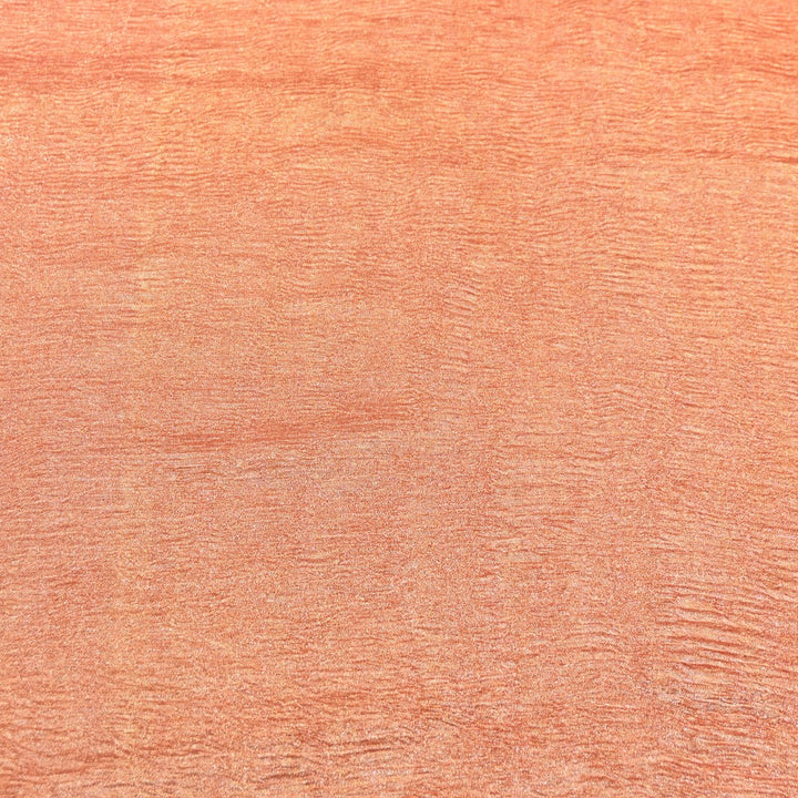 Whiskey Premium Designer Dyed Crush Tissue Fabric with Glossy Finish