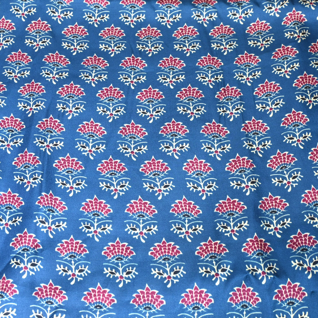 Modal Satin Digital Print Fabric