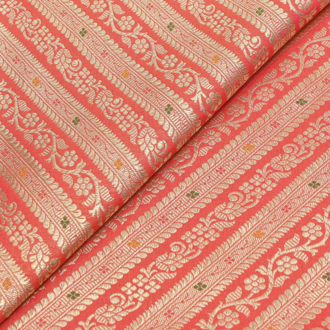 Katan Meena Brocade Fabrics