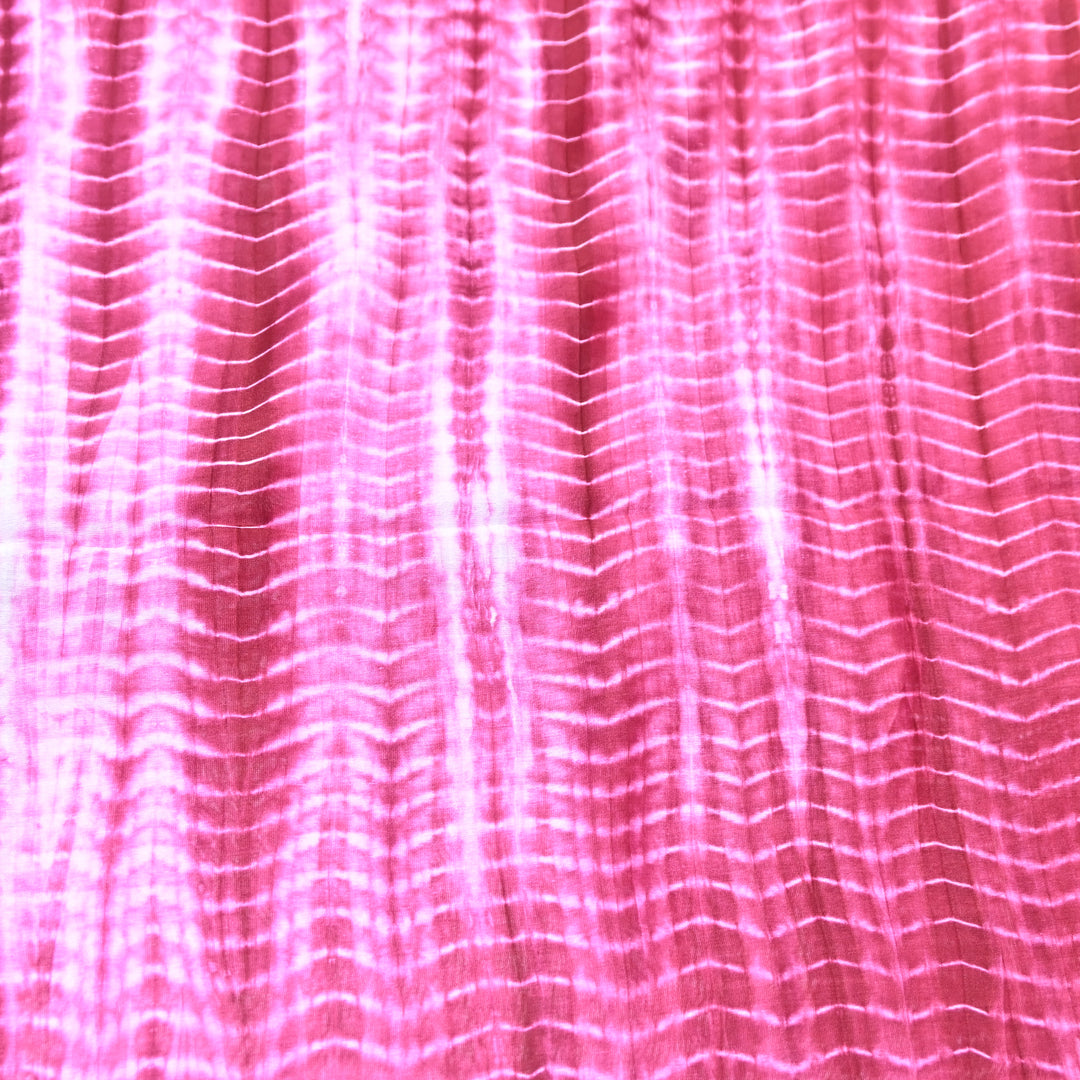 Silk Chanderi Tie & Dye Fabric 44" – Soft Lightweight Designer Fabric