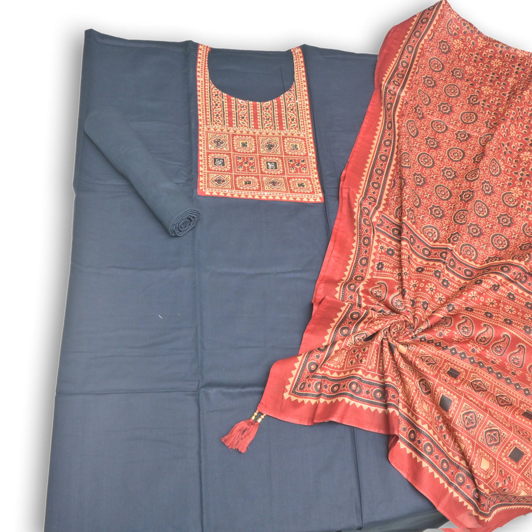 Pure Cotton Unstitched Suits