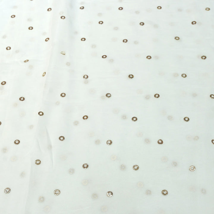 Viscose Georgette Hand Work Mukaish Fabrics