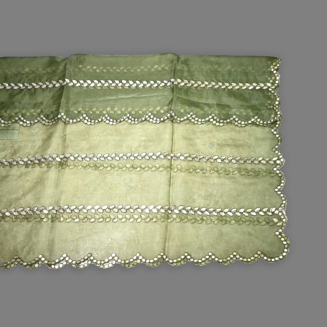 Organza Gota Patti Work Dupatta – Elegant Ethnic Dupatta for Women