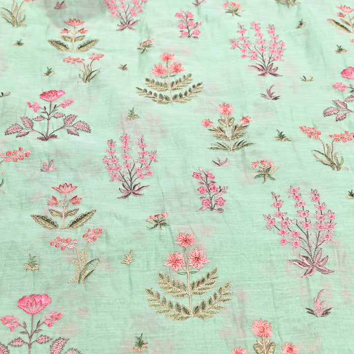 MAL CHANDERI THREAD EMBROIDERY FABRIC-SW2803- 02