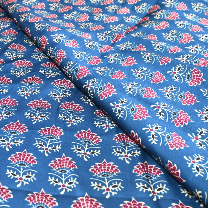 Modal Satin Digital Print Fabric