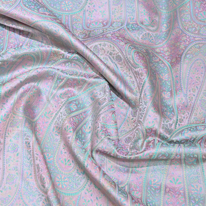 Pure Katan Silk Brocade Fabrics