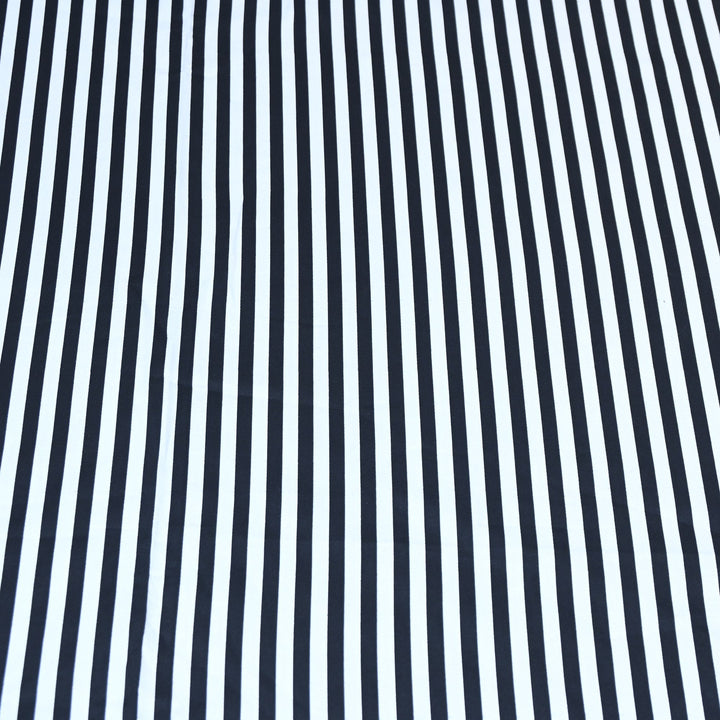 Glace Cotton With Beautiful Stripes Print Fabric – Lightweight Designer Cotton Fabric - LT0185-4