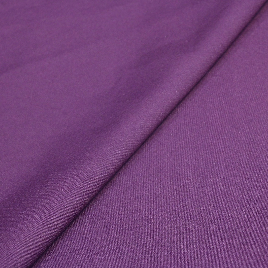 Muted Purple Colour Banana Crepe Fabrics