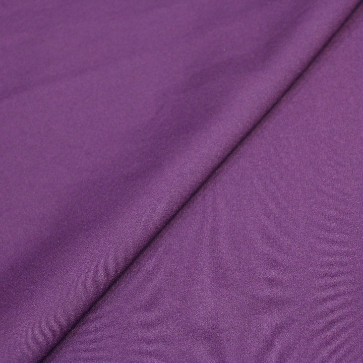 Muted Purple Colour Banana Crepe Fabrics