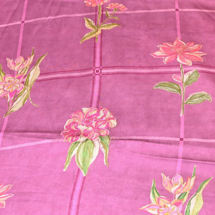 Bemberg Satin Digital Print Fabric– Soft Luxury Designer Satin Fabric 001333-25