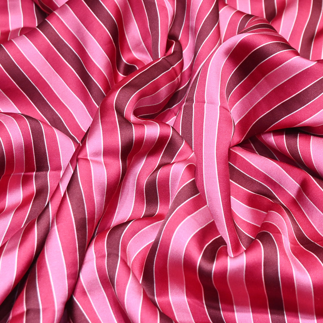Modal Satin Digital Print Fabric  – Soft Luxury Printed Satin Fabric-001416-2
