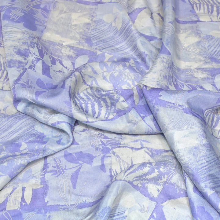 Floral Bamberg Satin Digital Print Fabrics