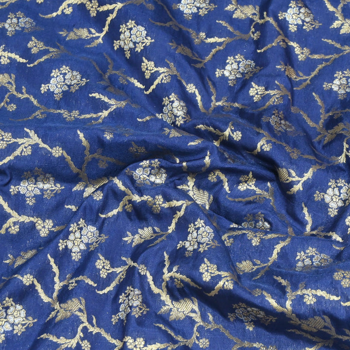 Silk Alfi Zari Brocade Fabrics