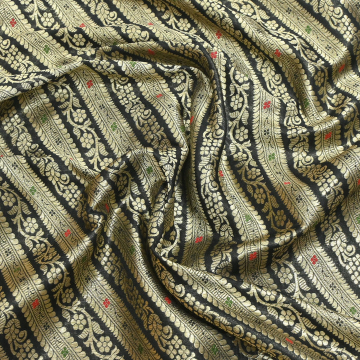 Katan Meena Brocade Fabrics