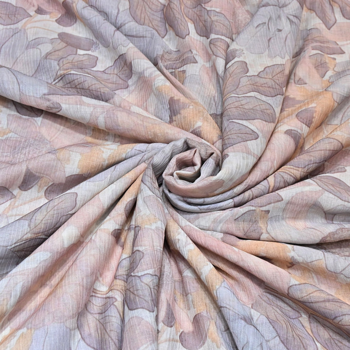 Premium Mal Chiffon Digital Print Fabric – Soft Flowing Designer Printed Fabric VSM001-03