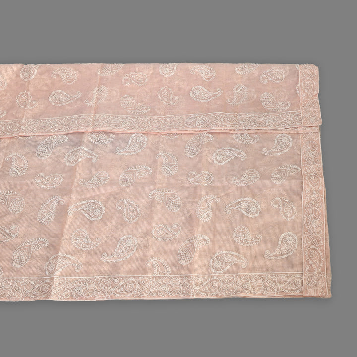 Kota Check Thread & Sequence Dupatta – Elegant Ethnic Dupatta for Women- V8188B-2