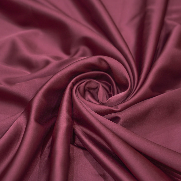 Dark Purple Armani Satin Fabrics