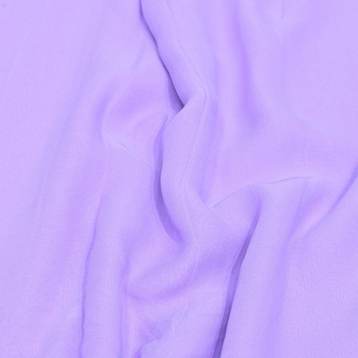 Light Violet Colour Viscose Georgette Fabrics