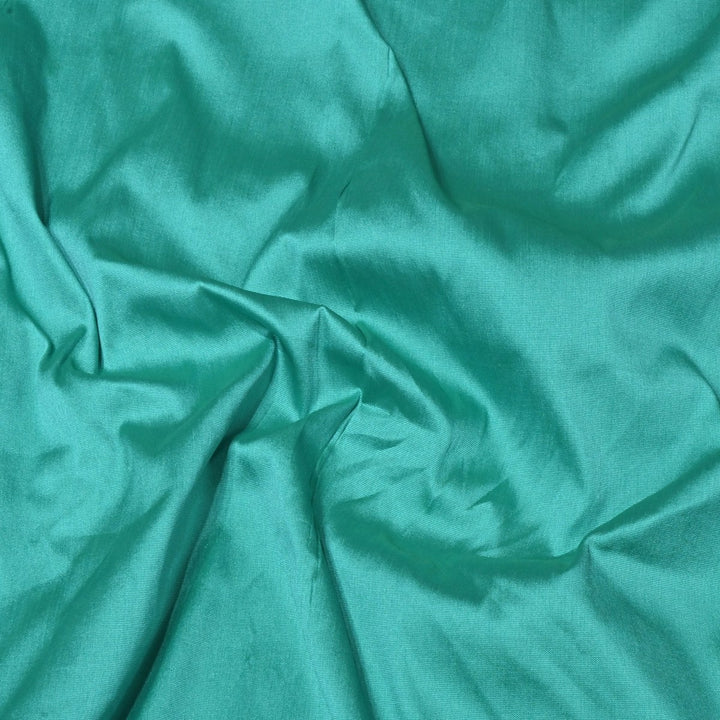 Light Sea Green Colour Taffeta Silk Fabrics