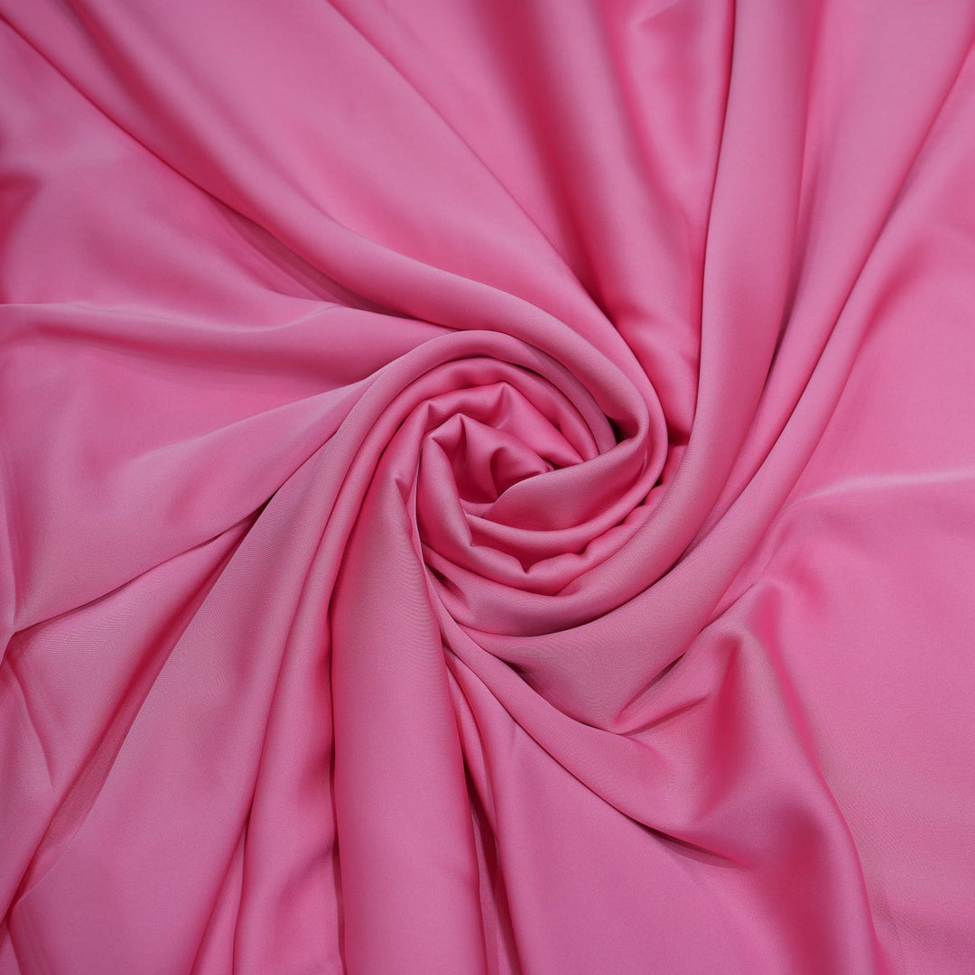 Raspberry Pink Colour Armani Satin Fabrics