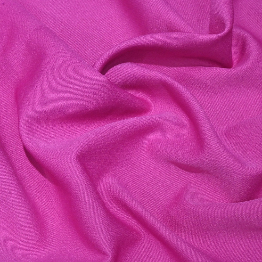 Pink Colour Banana Crepe Fabrics