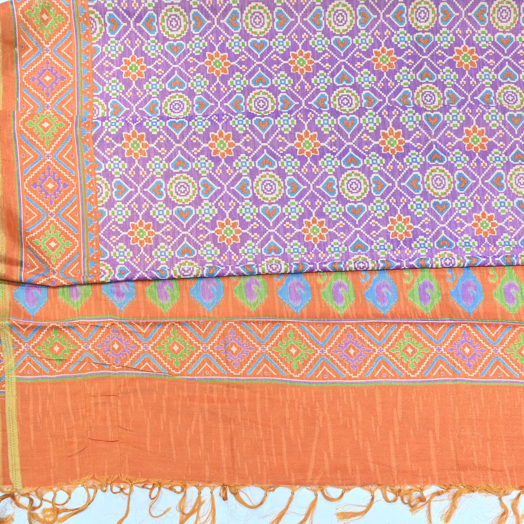 Multi Color Patola Silk Dupatta