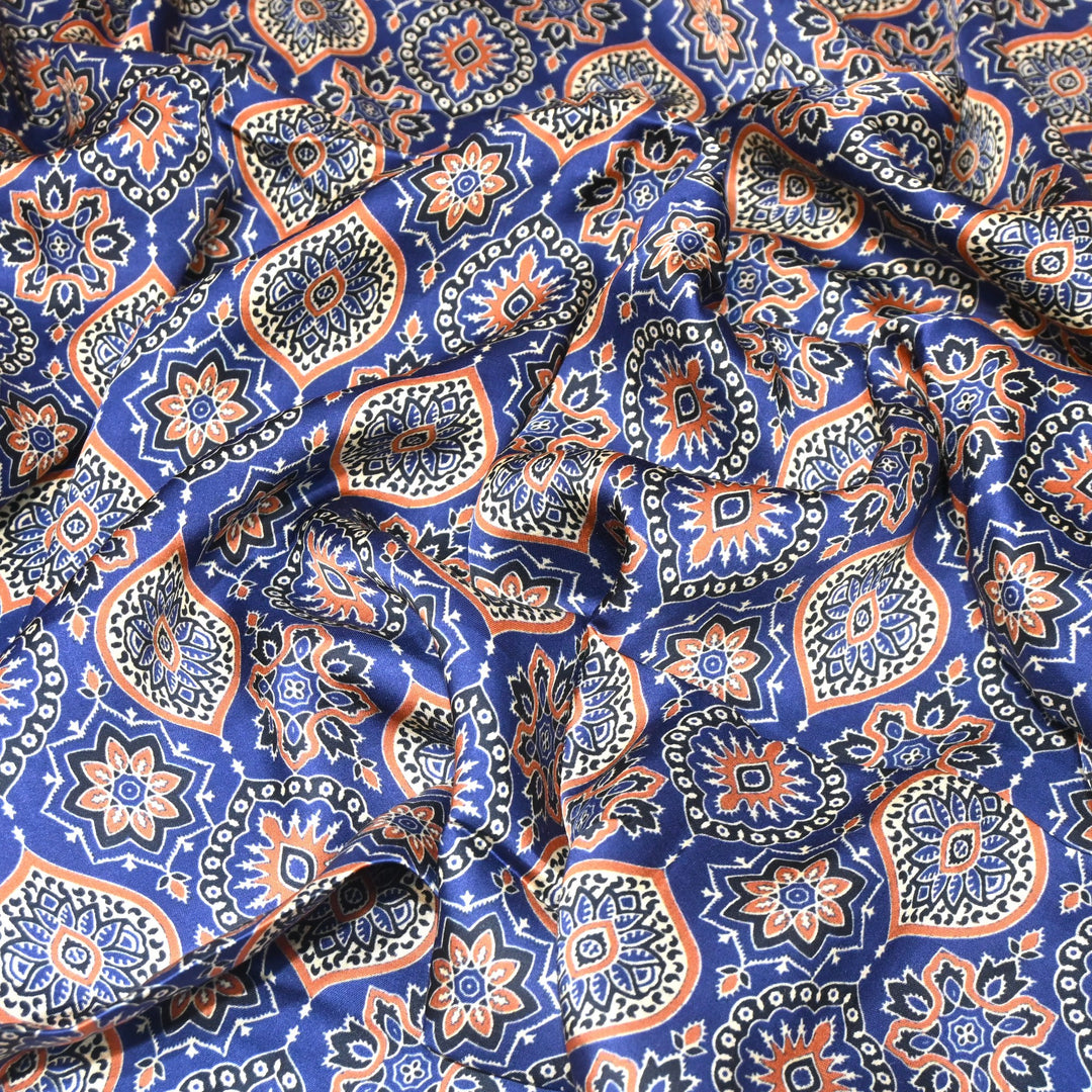 Modal Satin Digital Print Fabric