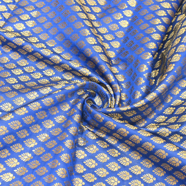 Semi Zari Brocade Fabrics